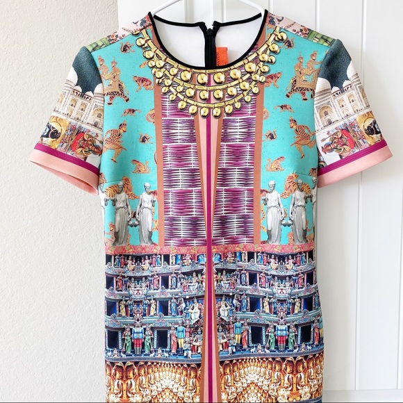 Clover Canyon Taj Mahal Neoprene Dress - Picture 3 of 9